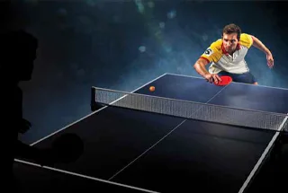 Table Tennis Room at Ajmera Manhattan